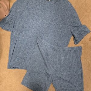 Matching Biker Short Set